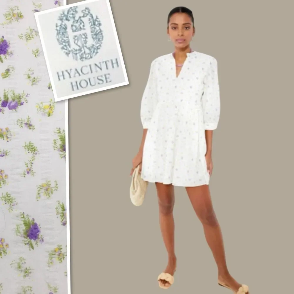 HYACINTH HOUSE Tuckernuck Sweet Floral Amelia Mini Dress Size XS